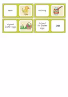 Vista previa - Juegos / Gamificación - Easter: juego de dominó para clases de inglés - página 2