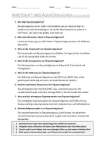 Vorschau - Arbeitsblätter - AB mit Fragen zum Thema "Äquatorialguinea" + Lösungsblatt - Seite 1