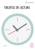 Vista previa - Juegos / Gamificación - LAS HORAS TARJETAS DE LECTURA - 2 NIVELES - página 2
