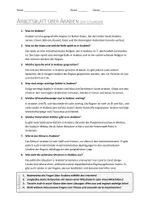 Vorschau - Arbeitsblätter - AB mit Fragen zum Thema "Arabien" + Lösungsblatt - Seite 1