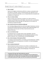 Vorschau - Arbeitsblätter - AB mit Fragen zum Thema "Arbeit" + Lösungsblatt + Mindmap + Infografik - Seite 3