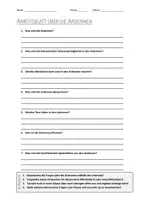 Vorschau - Arbeitsblätter - AB mit Fragen zum Thema "Ardennen" + Lösungsblatt - Deckblatt