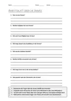 Vorschau - Arbeitsblätter - AB mit Fragen zum Thema "Armee" + Lösungsblatt - Deckblatt