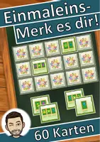 Vorschau - Stundenentwürfe - Einmaleins Materialpaket Spiele (auch Homeschooling) (kleines Einmaleins) - Seite 1