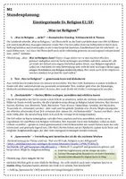 Vorschau - Arbeitsblätter - Einstiegsstunde: Was ist Religion? + Spurensuche-Auftrag - Seite 2