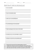 Vorschau - Arbeitsblätter - AB mit Fragen zum Thema "Artenvielfalt" + Lösungsblatt - Deckblatt