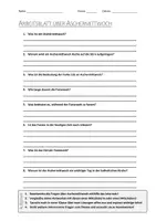 Vorschau - Arbeitsblätter - AB mit Fragen zum Thema "Aschermittwoch" + Lösungsblatt + Infografik - Deckblatt