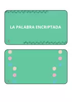 Vista previa - Refuerzo / NEE / Materiales de apoyo - Palabra encriptada para trabajar la conciencia silábica - Portada