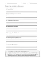 Vorschau - Arbeitsblätter - Lernposter + AB mit Fragen zum Thema "Asthma" + Lösungsblatt + Mindmap + Infografik - Seite 1