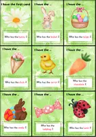 Vista previa - Juegos / Gamificación - EASTER I have...who has...? Game | Vocabulary #pascua - página 1