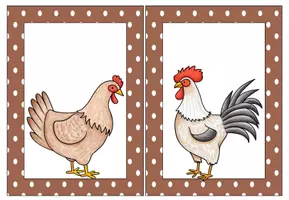 Vorschau - Arbeitsblätter - Materialpaket On the farm/Farm Animals - Seite 3