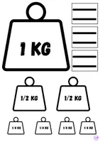Vista previa - Refuerzo / NEE / Materiales de apoyo - Material manipulativo el Kilo - página 1