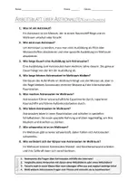 Vorschau - Arbeitsblätter - AB mit Fragen zum Thema "Astronaut" + Lösungsblatt + Infografik - Seite 2