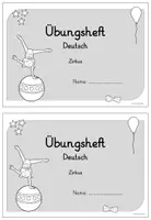 Vorschau - Arbeitsblätter - Übungsheft Zirkus (auch für DaZ) - Seite 1