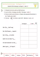 Vorschau - Arbeitsblätter - Rechtschreibstrategien b oder p - Seite 2