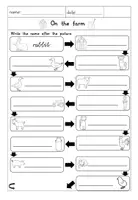 Vorschau - Spiele - Domino On the farm/Animals on the farm - Seite 1