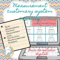 Vista previa - Interactivos - Master Measurement customary system capacity digital study guide - Portada