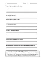 Vorschau - Arbeitsblätter - Lernplakat + AB mit Fragen zum Thema "Atolle" + Lösungsblatt + Infografik - Seite 1