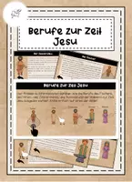 Vorschau - Interaktives Material - Berufe zur Zeit Jesu Interaktiv - Deckblatt