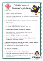 Vorschau - Mal- und Bastelvorlagen - Bunte Raben basteln Print and Craft Bastelvorlage - Seite 2