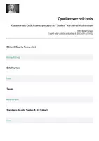 Vorschau - Klassenarbeiten - Klassenarbeit Gedichtsinterpretation zu "Städter" von Alfred Wolkenstein - Seite 1