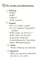 Vorschau - Unterrichtsreihen - Materialsammlung: Erlebnisgeschichte schreiben Klasse 3-5 - Seite 1