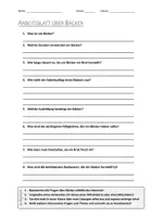 Vorschau - Arbeitsblätter - AB mit Fragen zum Thema "Bäcker" + Lösungsblatt + Mindmap + Infografik - Deckblatt