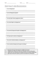 Vorschau - Arbeitsblätter - Lernposter + AB mit Fragen zum Thema "Backgammon" + Lösungsblatt + Infografik - Seite 1