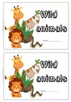 Vorschau - Arbeitsblätter - Wild Animals – Englisch Arbeitsblätter & Lesetraining | Grundschule - Seite 2