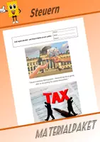 Vorschau - Unterrichtsreihen - Geld regiert die Welt - und Steuern halten sie am Laufen! - Deckblatt
