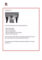 Vorschau - Stundenentwürfe - Zeugenberichte Merkblatt Aufgaben Lösung - Seite 2