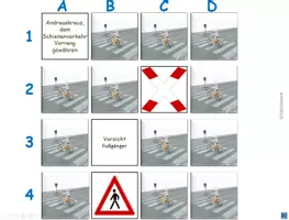 Vorschau - Spiele - Merk es dir Verkehrszeichen Variante 6 PowerPoint Spiel - Deckblatt