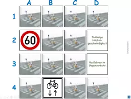 Vorschau - Spiele - Merk es dir Verkehrszeichen Variante 8 PowerPoint Spiel - Deckblatt