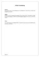 Vorschau - Arbeitsblätter - DTB B2: Forenbeitrag Konfliktlösung (mit Lösungsbeispiel) - Deckblatt