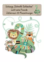 Vorschau - Spiele - Schlange "Schmitti Schleicher" und seine Rechenfreunde PlusZR 20 - Deckblatt
