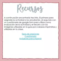 Vista previa - Interactivos - Tipos de oraciones en español guía de estudio digital - página 2