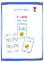 Vorschau - Spiele - S-Laute: Mau-Mau - Deckblatt
