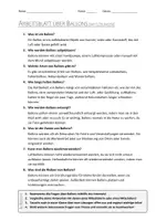 Vorschau - Arbeitsblätter - AB mit Fragen zum Thema "Ballon" + Lösungsblatt - Seite 1