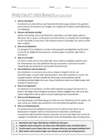 Vorschau - Arbeitsblätter - AB mit Fragen zum Thema "Banken" + Lösungsblatt - Seite 1