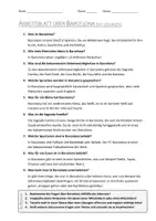 Vorschau - Arbeitsblätter - AB mit Fragen zum Thema "Barcelona" + Lösungsblatt + Infografik - Seite 2