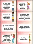 Vorschau - Aufgabenkarten - Praktikum - angemessenes Verhalten - Seite 3