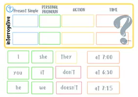 Vista previa - Hojas de trabajo - Present simple activity. Grammar in english - página 3
