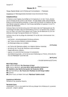 Vorschau - Klassenarbeiten - Klausur EF Materialgestütztes Schreiben Filterblasen - Seite 1