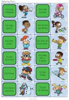 Vorschau - Spiele - FREE TIME ACTIVITIES - MATCHING PAIRS (2 Spiele) Hobbies - Seite 3