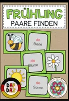 Vorschau - Spiele - FRÜHLING - PAARE FINDEN (DAF/DAZ) - Deckblatt
