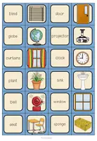 Vorschau - Spiele - Classroom Objects / In the Classroom – Wortschatz Englisch | Matching Pairs 4.–5. Klasse - Seite 3