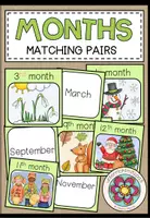 Vorschau - Spiele - MONTHS - MATCHING PAIRS - Deckblatt