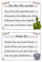 Vorschau - Aufgabenkarten - Abschreibtexte Tiere mit Lineatur - Druckschrift - Seite 3