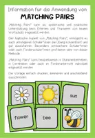 Vorschau - Spiele - Spring Englisch – Frühling, Spring Vocabulary, Wortschatz, Matching Pairs, Zuordnungsspiel | Lernspiel, Kartenspiel, Bildkarten, Wortkarten 4., 5. Klasse, Grundschule, Sekundarstufe - Seite 1
