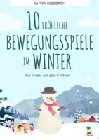 Vorschau - Stundenentwürfe - 10 fröhliche Bewegungsspiele - Im Winter - Deckblatt